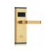 Golden Color Electronic Key Card Lock System - 1
