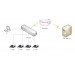 HD Voice Quality PoE Multi-line IP Phone With Power Adapter - 2