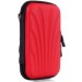 Red 2.5 Inch Hard Drive Case Hard Shell.
