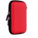 Red 2.5 INCH HARD DRIVE CASE HARD SHELL