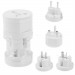 White All in 1  Plug Travel Universal Adaptor