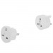 White All in 1  Plug Travel Universal Adaptor