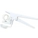 White Easy Cracker One Click and No Mess Plastic Egg Separator