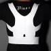 White Magnetic Posture Support Corrector Body Back Pain Belt 