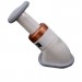 White Portable Neck Chin Exerciser Massager