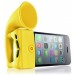Yellow Horn Stand Mobile/Tablet Speaker