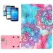Colorful Flowers Pattern 7.0 inch Horizontal Flip