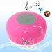 Mini Waterproof Magenta Bluetooth Speaker