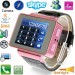 Pink Touch Screen Watch Mobile phone