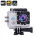 Silver 2 Inch LCD Display Wi-Fi Waterproof Sports Action Camera