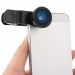 Universal 3 in 1 Clip-On Fish Eye Lens - 2