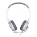 White Color Stereo Headset With Webcam - 3